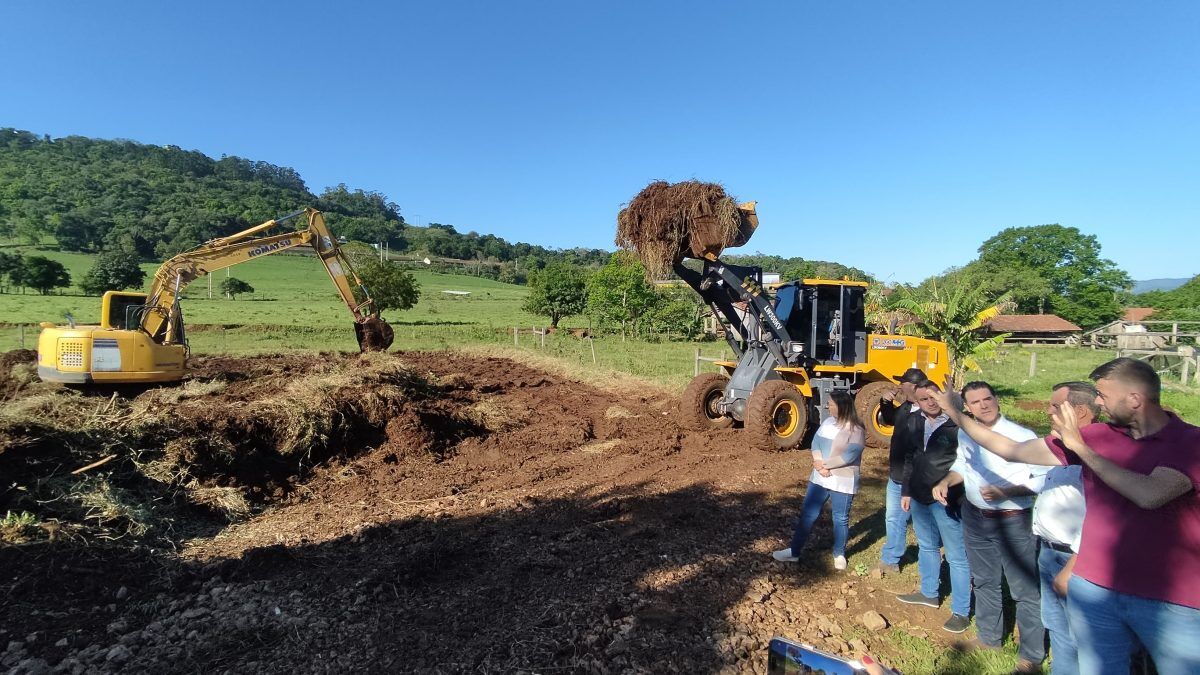 Governo inicia a construção de 40 moradias provisórias em Arroio do Meio