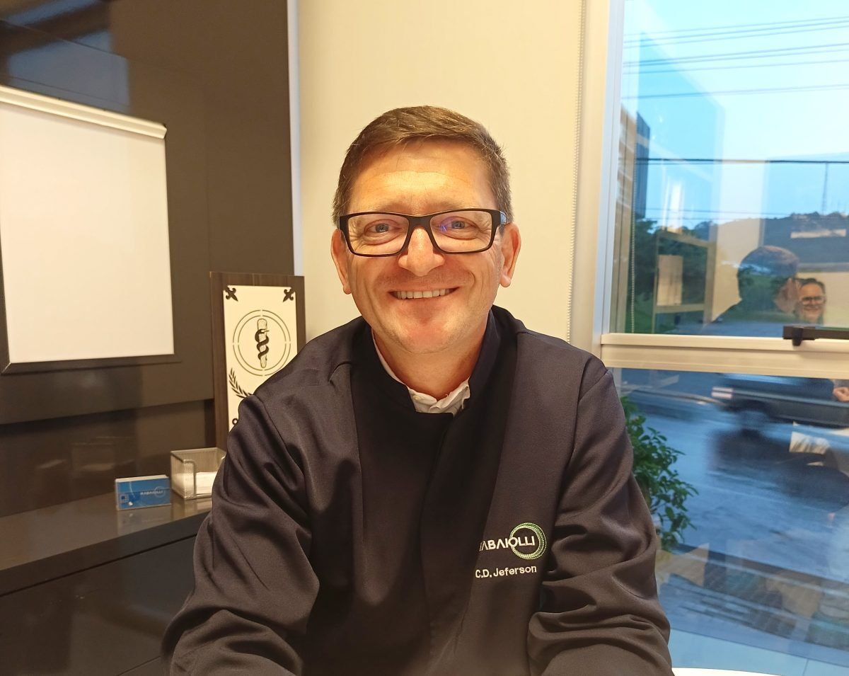 O “não” de um dentista transformou a vida profissional de Jeferson Rabaiolli