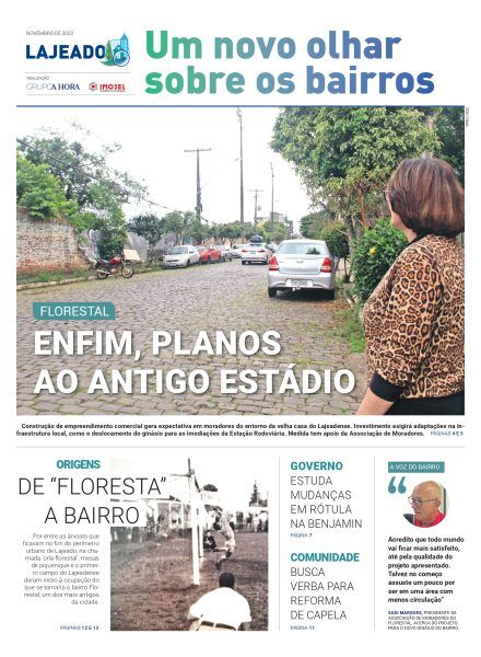 Lajeado – Um novo olhar sobre os bairros – dias 25 e 26 de novembro de 2023
