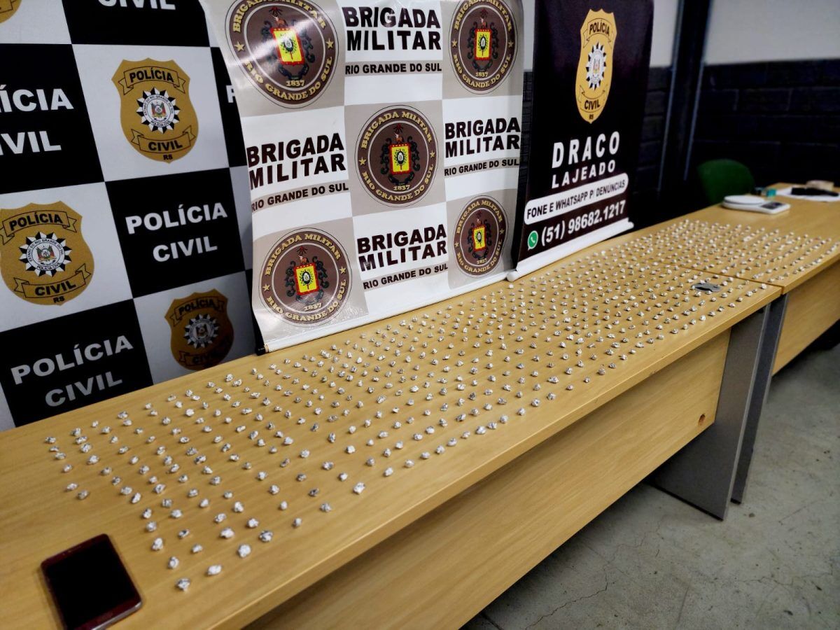 Homem é preso por tráfico de drogas no bairro Campestre, em Lajeado