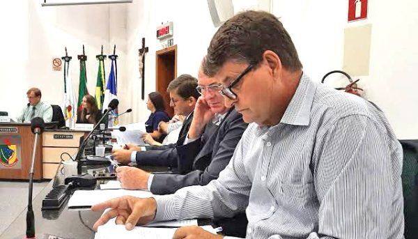 Volnei Zancanaro e os nove vereadores