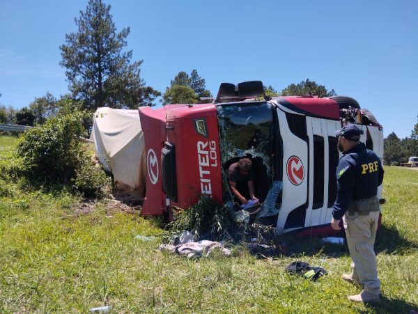 Acidente mata motorista de carro na BR-386, em Soledade