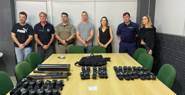 Governo de Lajeado entrega equipamentos para forças de segurança do município