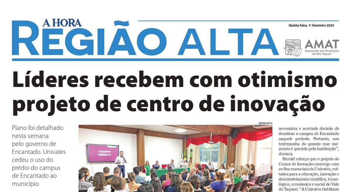 O A Hora cada vez mais próximo da Região Alta