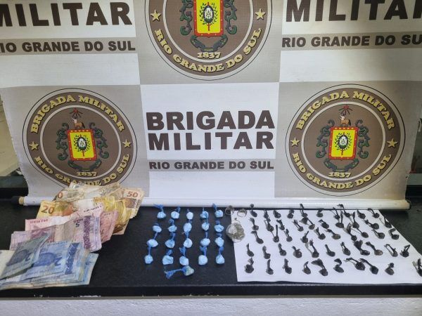 Dupla é presa por tráfico de drogas em Lajeado