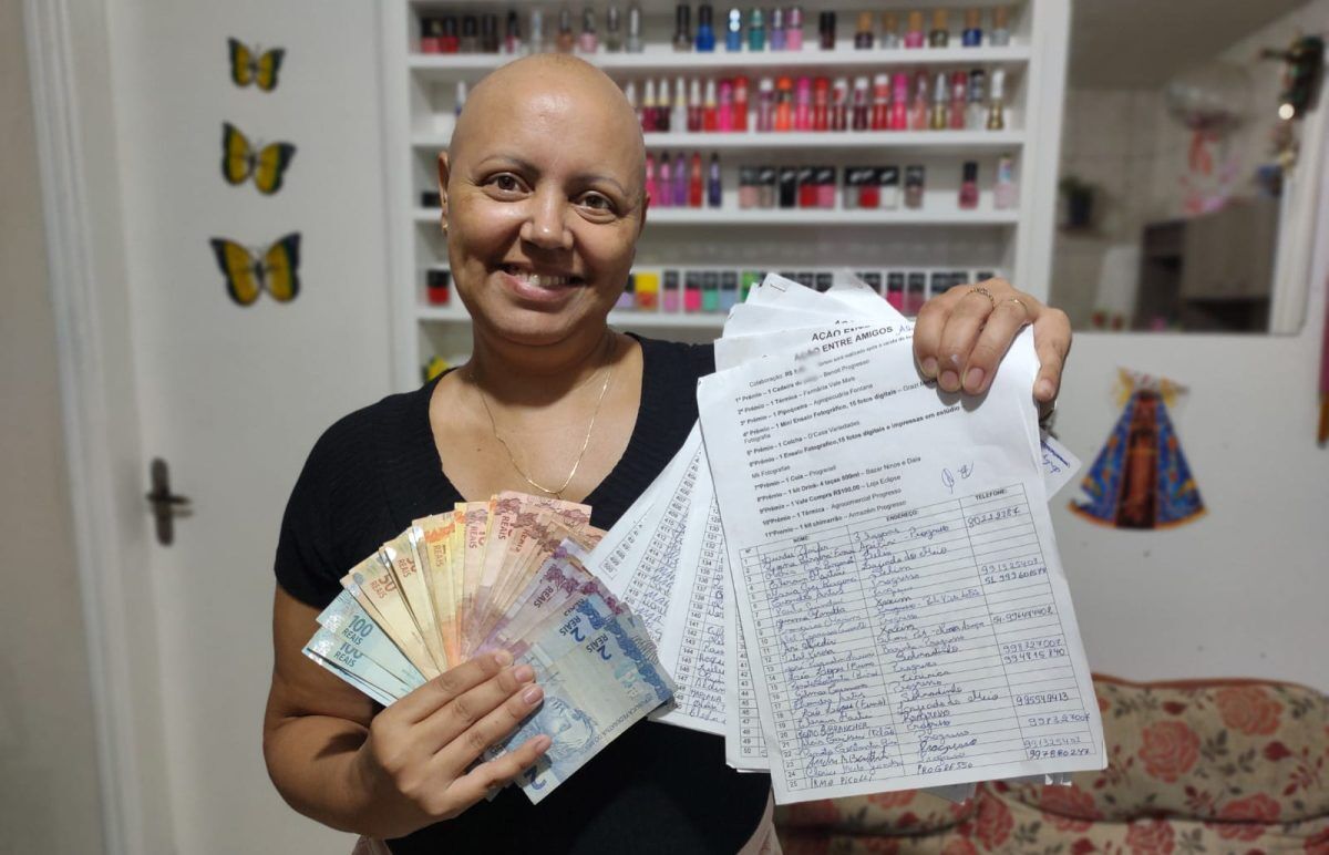 Ação solidária arrecada fundos para tratamento de paciente com câncer em Progresso