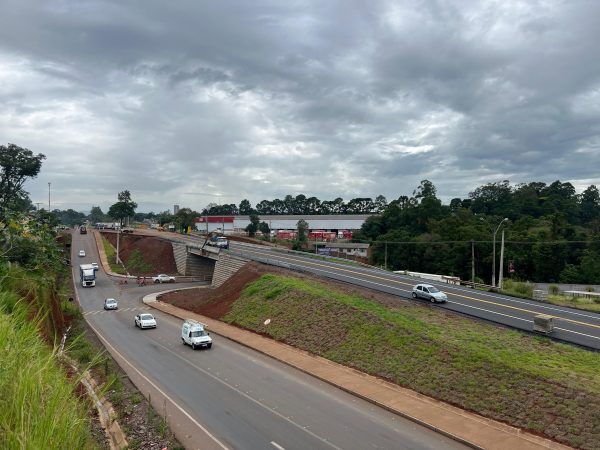 Pista principal de trincheira da ERS-130 é liberada