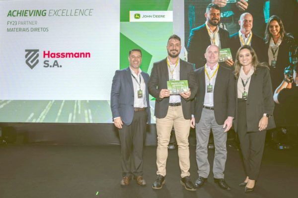 Hassmann receberá prêmio da John Deere nos EUA