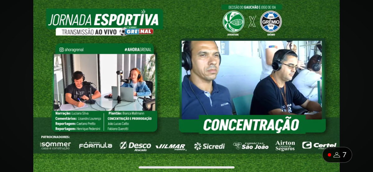 Grêmio X Juventude – Campeonato Gaúcho 2024 – Final – Jogo de ida | A Hora Grenal