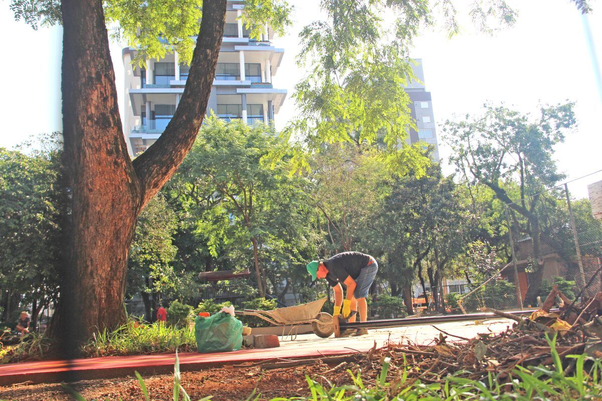 Reforma valoriza espaço público no Americano