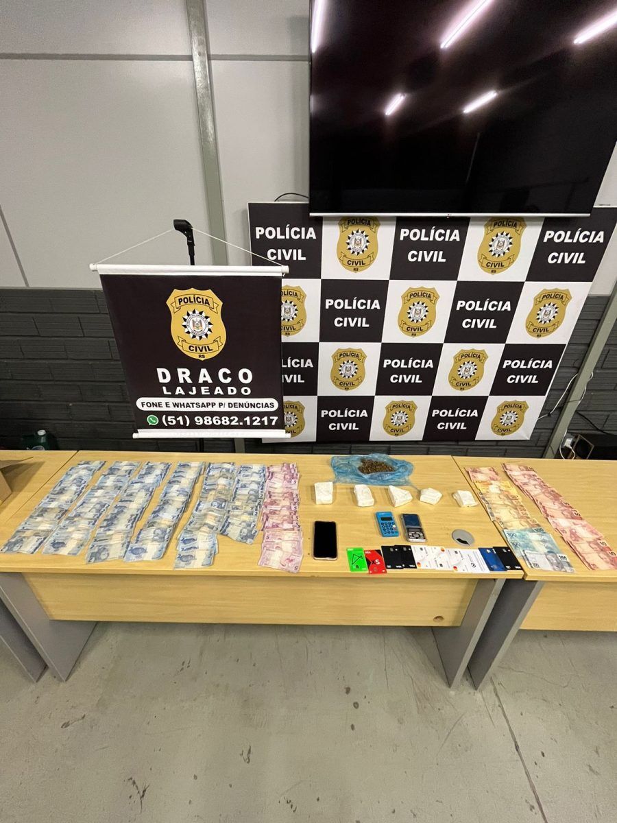 Traficante é preso em flagrante no bairro das Nações em Lajeado