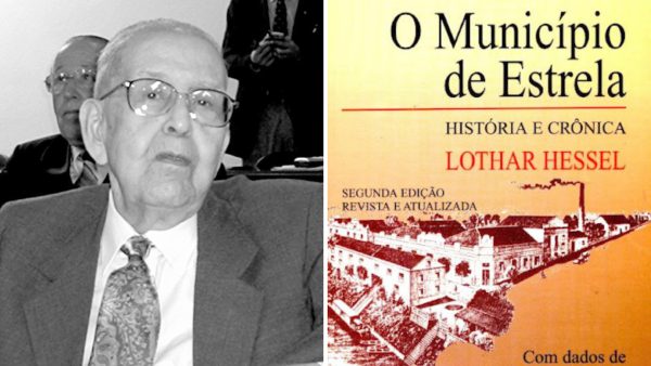 Há 20 anos, Lothar Hessel lançava livro em Estrela