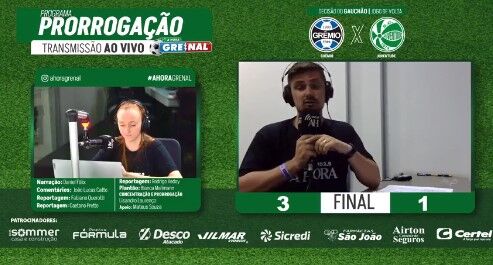 Jornada esportiva – Grêmio 3×1 Juventude – Gauchão 2024