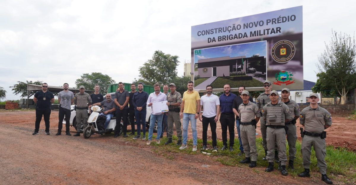 BM assina contrato para construção de sede em Bom Retiro do Sul