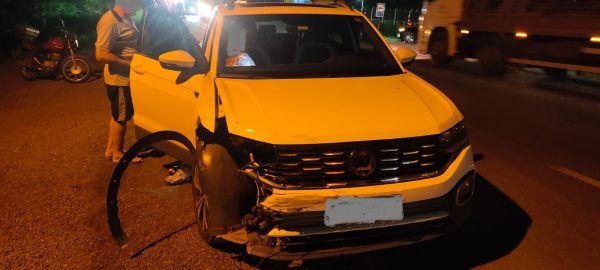 Acidente deixa motociclista ferido em Novo Paraíso, Estrela
