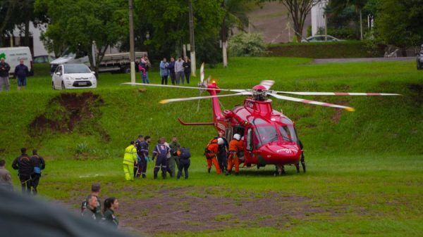 Combustível para aeronaves e gerador chegam a Lajeado