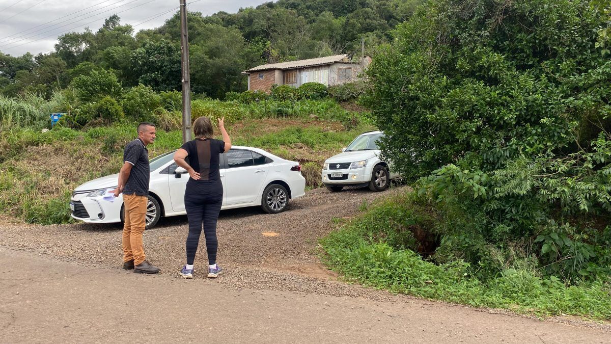 Famílias em Linha Harmonia Alta e Fundos são notificadas para evacuação