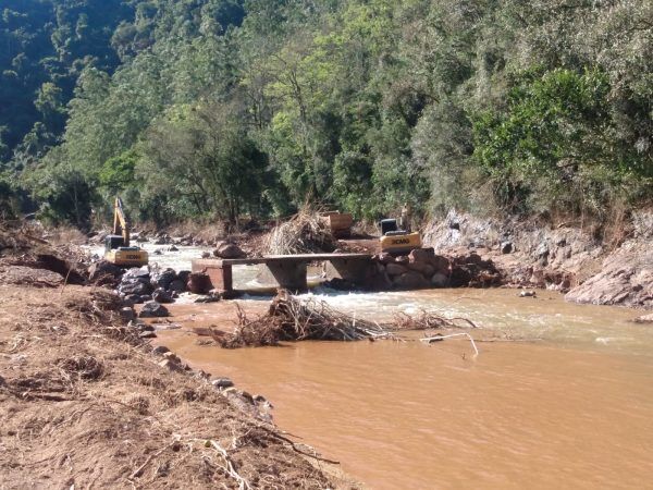Parceria entre prefeituras garante recuperação de pontes em Venâncio Aires