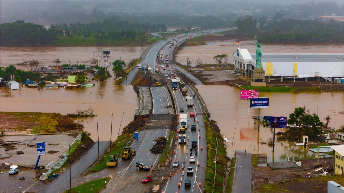 Confira o nível do Rio Taquari