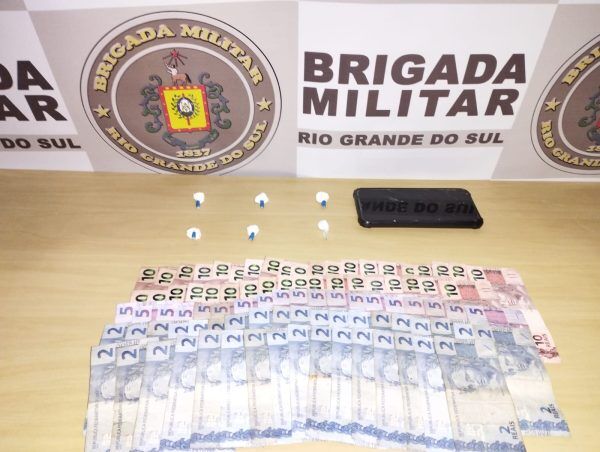 Polícia prende homem por tráfico de drogas em Taquari