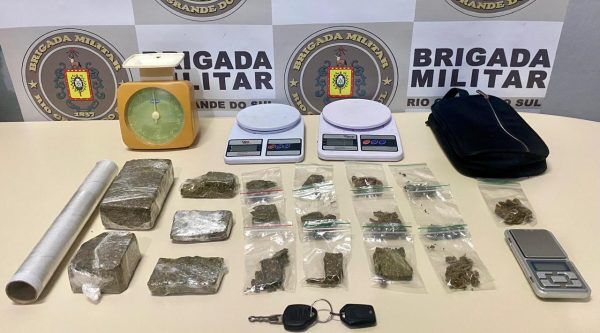 Homens são presos em flagrante por tráfico de drogas, em Arroio do Meio