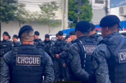 Batalhão de Choque de Porto Alegre reforça BM do Vale