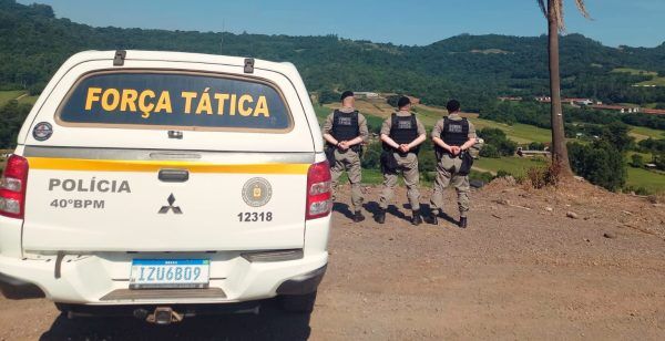 Homem é preso em Fazenda Vilanova com veículo clonado