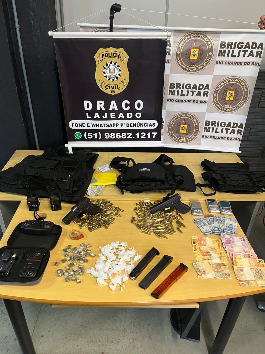 Um dos líderes de uma organização criminosa é preso durante ação