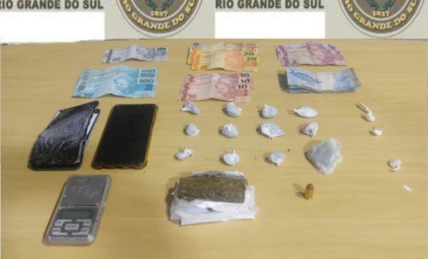 Homem de 21 anos é preso por tráfico de drogas em Estrela