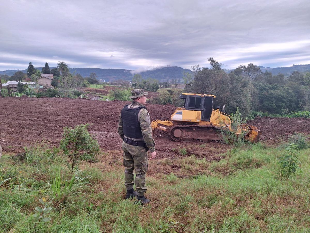 BM fiscaliza área de aterro de resíduos sólidos em Travesseiro