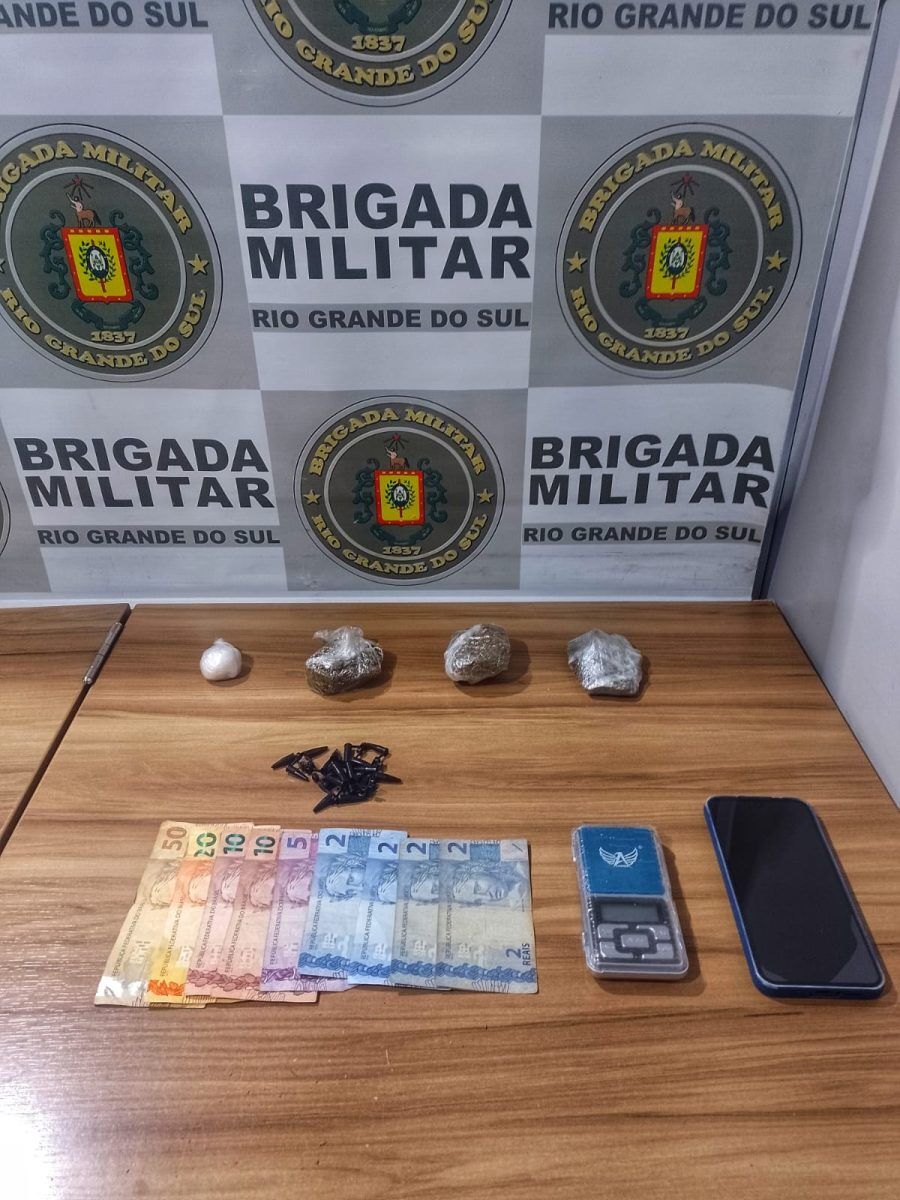 Menor é apreendido com maconha e cocaína em Venâncio Aires