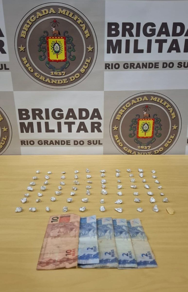 Homem é preso por tráfico no centro de Lajeado 