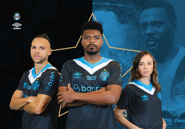 Grêmio lança o terceiro uniforme para a temporada 2024