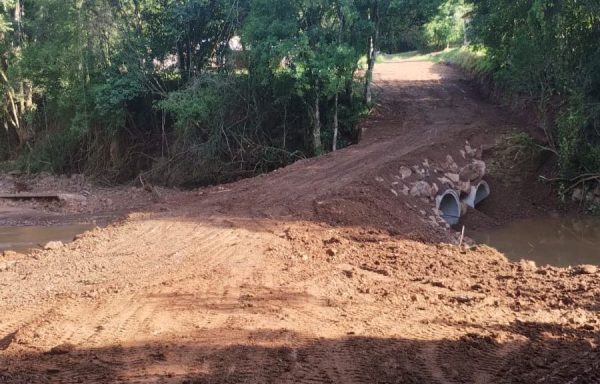 Recuperação de ponte em Alto Sampaio é concluída