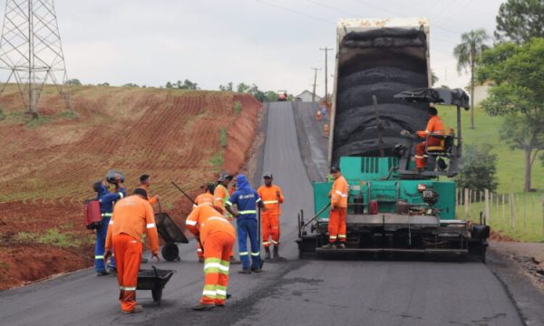 Pavimentação asfáltica da Estrada da Boa Esperança Alta é concluída