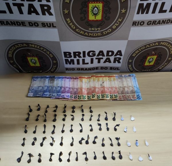 BM apreende menor por tráfico de drogas