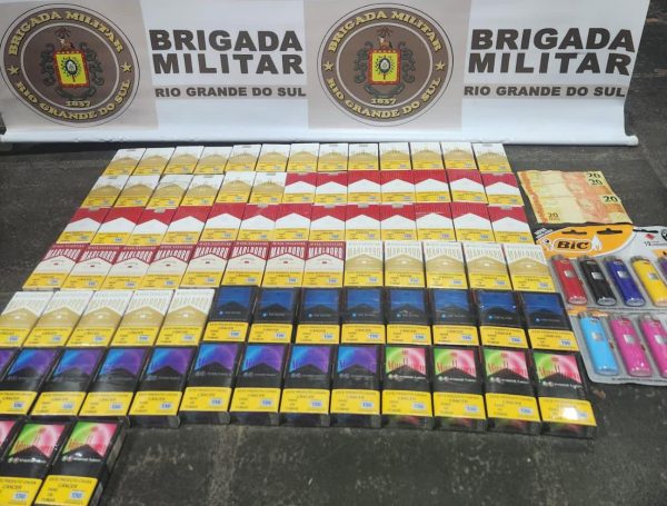 Casal é preso por furto em estabelecimento comercial de Estrela