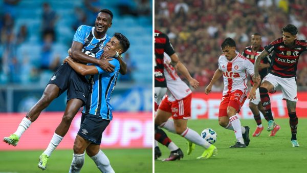 Grêmio vence, e inter empata na estreia do Brasileirão