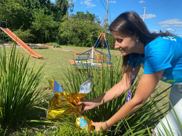 Florestal promove 3ª edição da brincadeira Caça aos Ovos Dourados