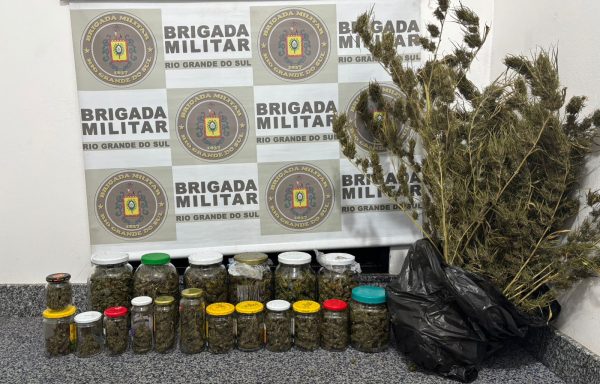 Após perseguição, polícia prende homem por tráfico em Westfália