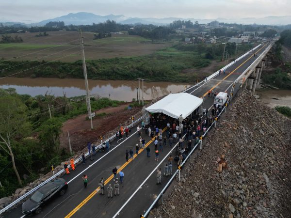 A Hora transmite inauguração de Ponte da ERS-130