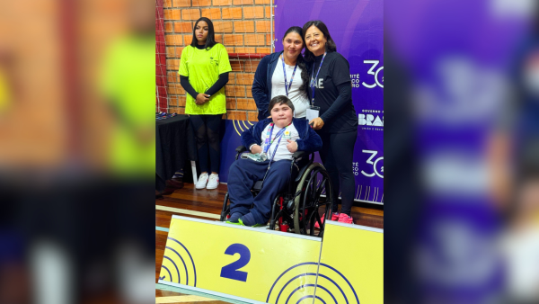 Atleta da Apae Lajeado conquista segundo lugar em campeonato