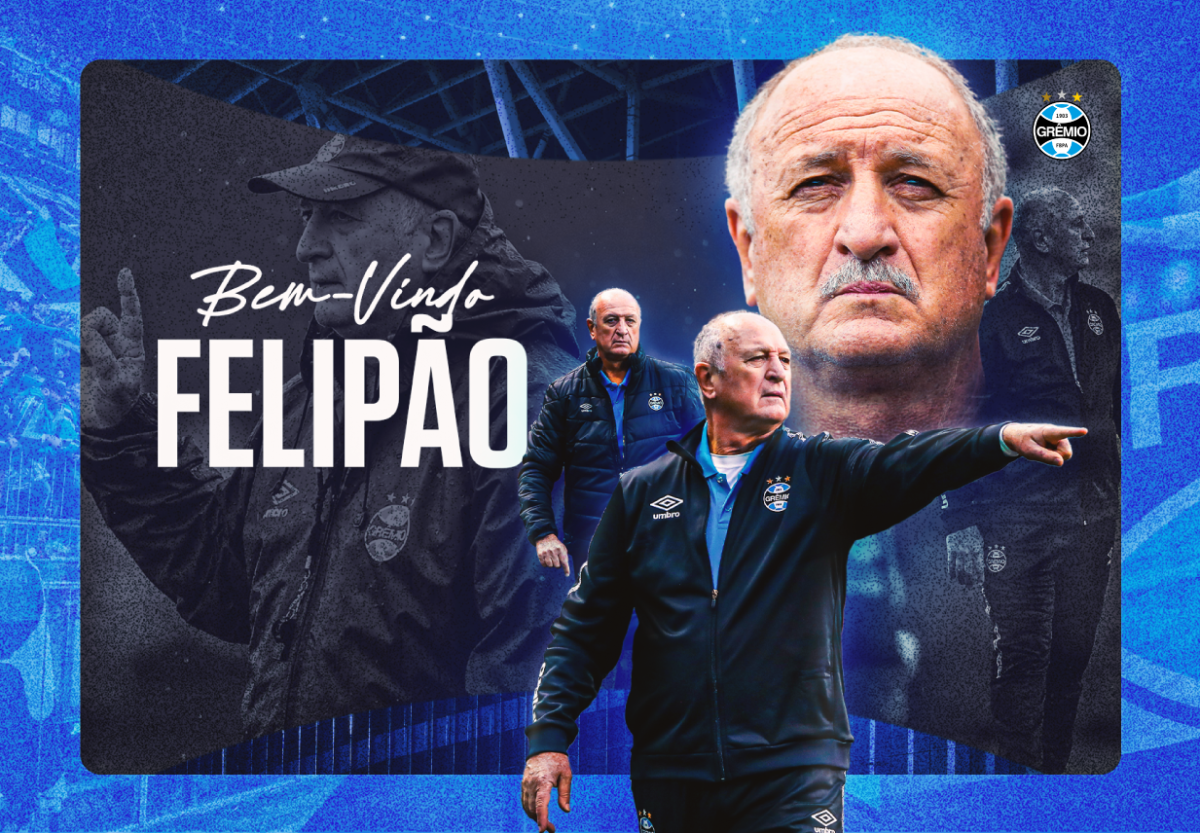 Grêmio anuncia Felipão como coordenador técnico