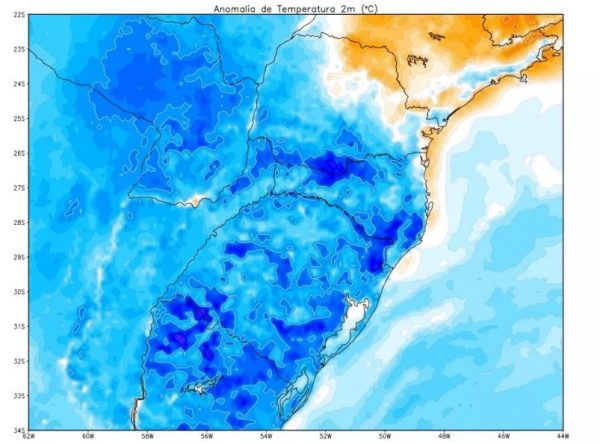 Semana começa com queda na temperatura