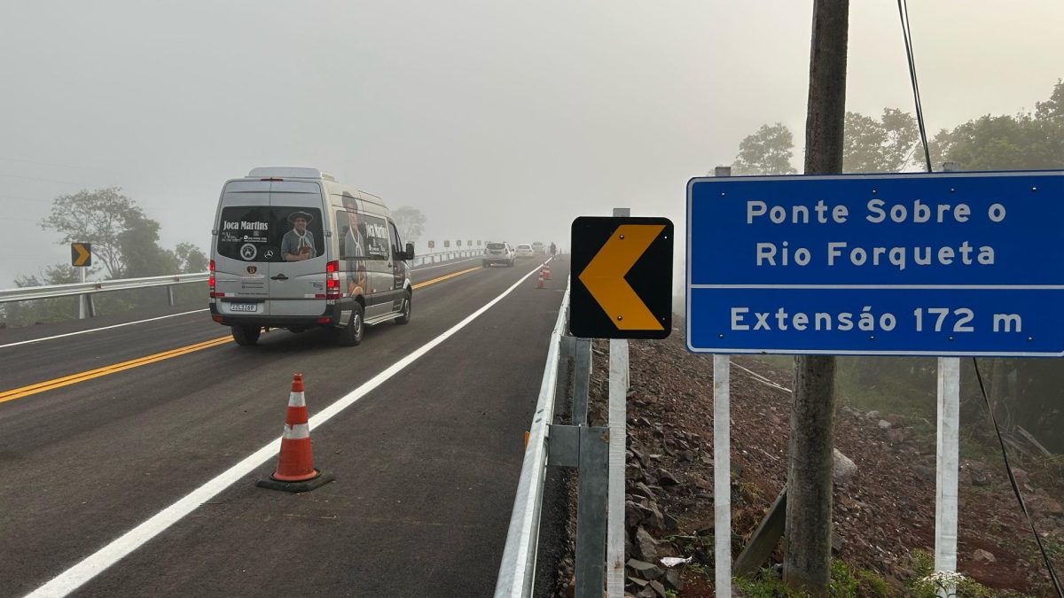 Liberado o trânsito na ponte da 130