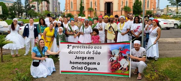 Procissão em homenagem a Ogum Guerreiro ocorre neste sábado