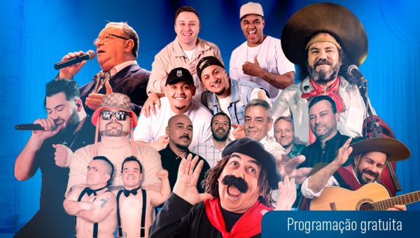Boulevard recebe shows de Baitaca, Guri de Uruguaiana e Pedro Ernesto