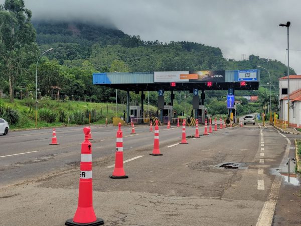 Com pedágio de Encantado fechado, EGR deixa de arrecadar R$ 18 milhões