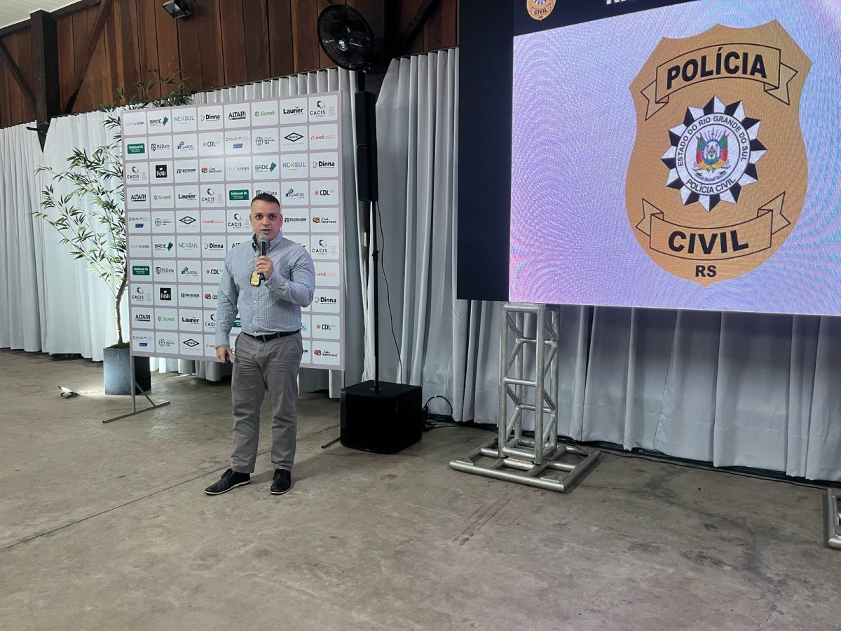 Reunião-Almoço da Cacis destaca papel da Aespro no fortalecimento da segurança em Estrela