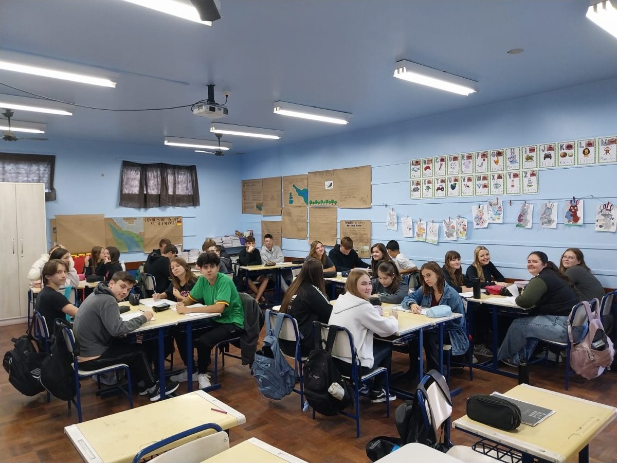 Trabalho de aula é cidadania na prática